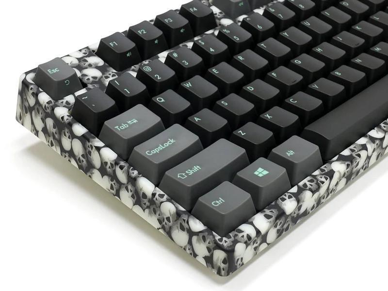 Filco Majestouch Lumi S Tenkeyless Double Shot PBT 87 US ASCII Mechanical Keyboard Lumi Skull (MX Red Switch) (FKBN87MRL/ECSP2LS)