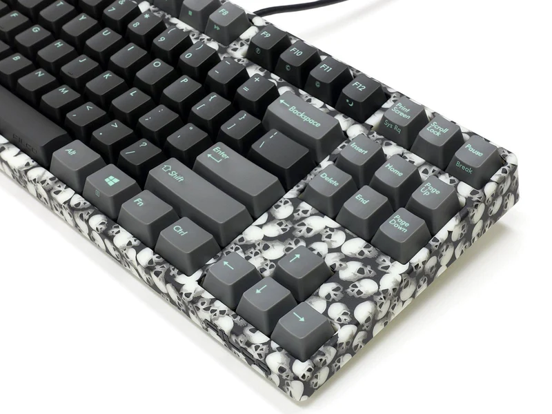 Filco Majestouch Lumi S Tenkeyless Double Shot PBT 87 US ASCII Mechanical Keyboard Lumi Skull (MX Red Switch) (FKBN87MRL/ECSP2LS)