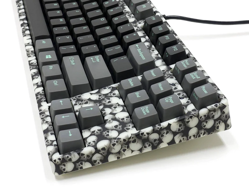 Filco Majestouch Lumi S Tenkeyless Double Shot PBT 87 US ASCII Mechanical Keyboard Lumi Skull (MX Red Switch) (FKBN87MRL/ECSP2LS)
