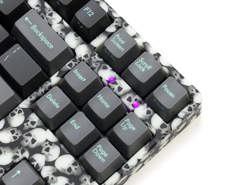 Filco Majestouch Lumi S Tenkeyless Double Shot PBT 87 US ASCII Mechanical Keyboard Lumi Skull (MX Red Switch) (FKBN87MRL/ECSP2LS)
