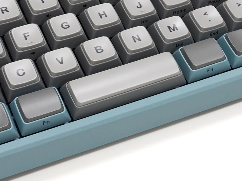 Filco Majestouch MINILA-R Convertible Double Shot PBT 63 US ASCII Mechanical Keyboard ASAGI (MX Blue Switch) (FFBTR63MC/EAG)