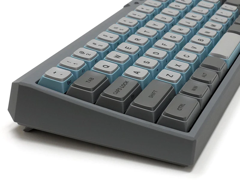 Filco Majestouch MINILA-R Convertible Double Shot PBT 63 US ASCII Mechanical Keyboard Sky Gray (MX Blue Switch) (FFBTR63MC/ESG)