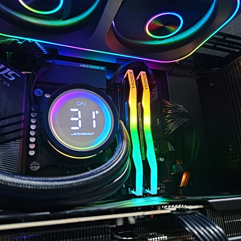 Optima D41 DS8 Display Black Desktop Gaming PC | Intel i7 14700F | 32GB RAM | 1TB SSD | RTX 5070 TI | Windows 11 Pro