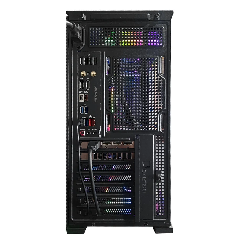 Optima D41 DS8 Display Black Desktop Gaming PC | Intel i7 14700F | 32GB RAM | 1TB SSD | RTX 5070 TI | Windows 11 Pro
