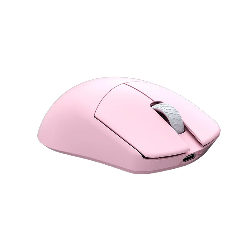 Lamzu Maya Champion Edition 8K Superlight Wireless Gaming Mouse (Light Pink, Purple Shadow)