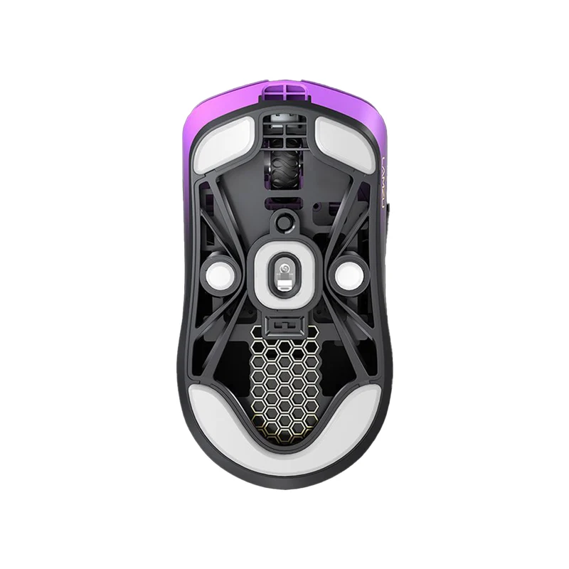 Lamzu Maya Champion Edition 8K Superlight Wireless Gaming Mouse (Light Pink, Purple Shadow)