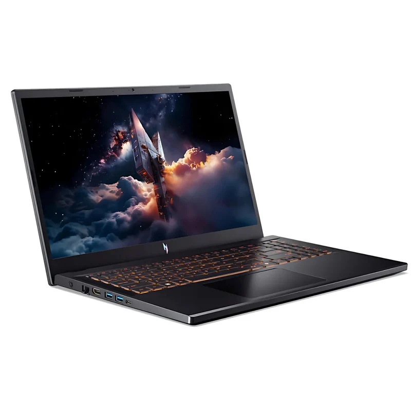 Acer Nitro V 15 ANV15-52-585U Gaming Laptop (Obsidian Black) | 15.6" FHD (1920x1080) 165Hz IPS | Core 5-210H | 16GB RAM | 512GB SSD | RTX 5050 | Windows 11 Home | MS Office Home 2024 + MS Office 365 + Acer VX15 Backpack