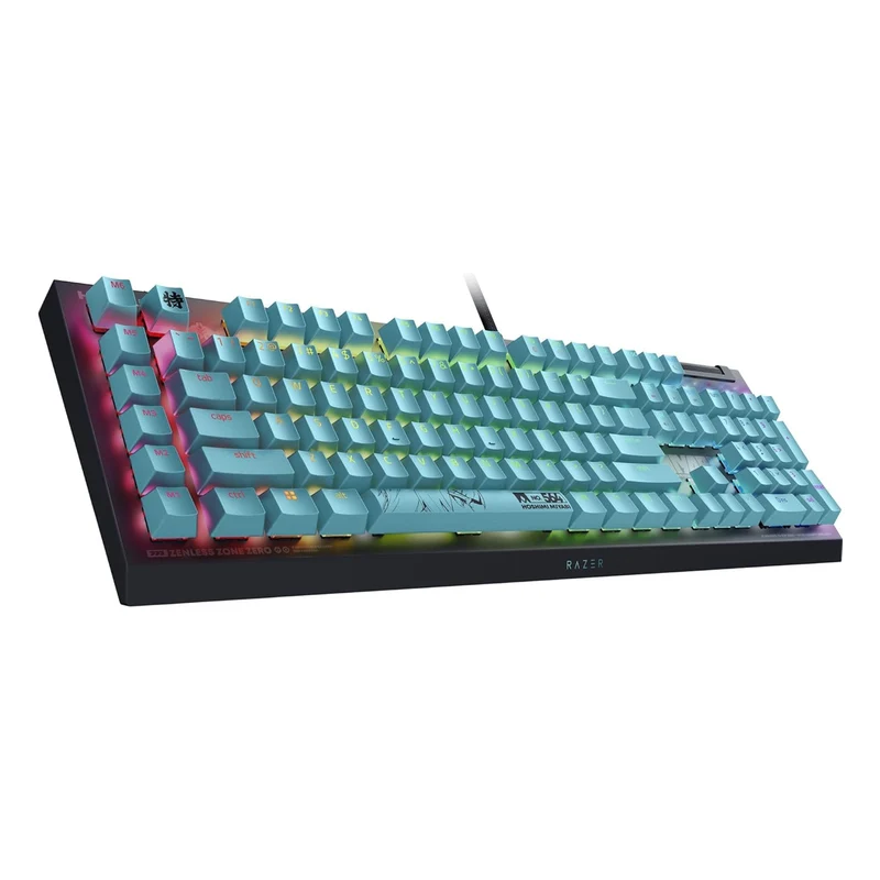 Razer BlackWidow V4 X Mechanical Gaming Keyboard with Razer Chroma RGB (Green Switch) (Zenless Zone Zero Edition)