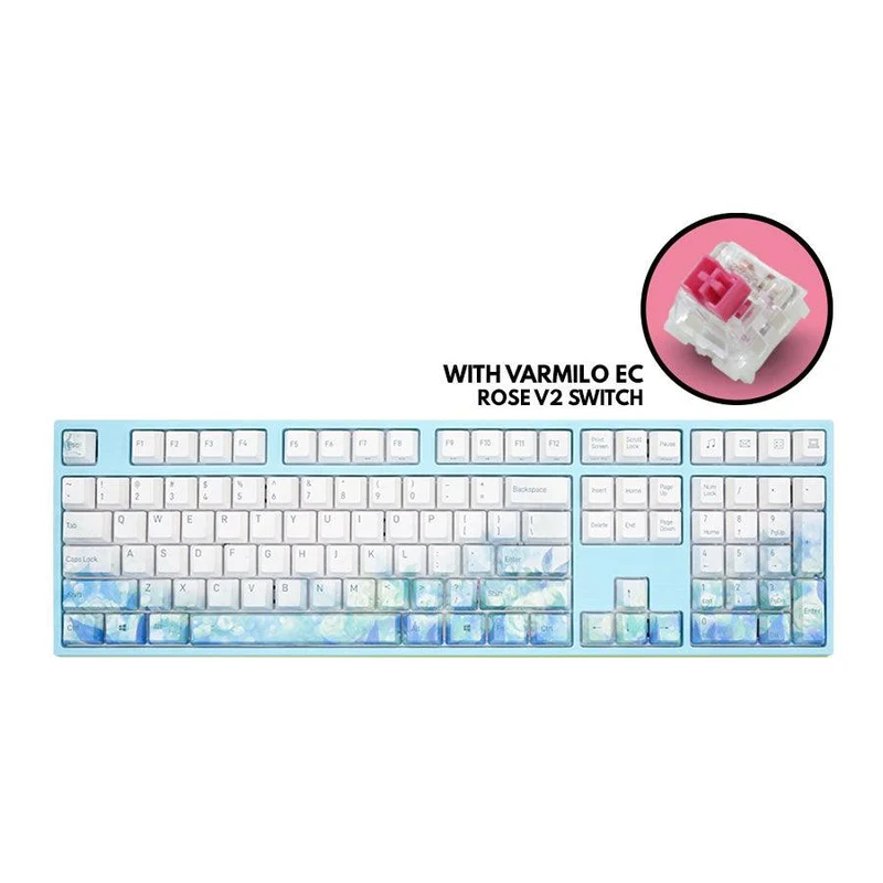 Varmilo MA108M Jasmine Mechanical Keyboard (Varmilo EC Rose V2) (MA108MA048B0A4A01A040)
