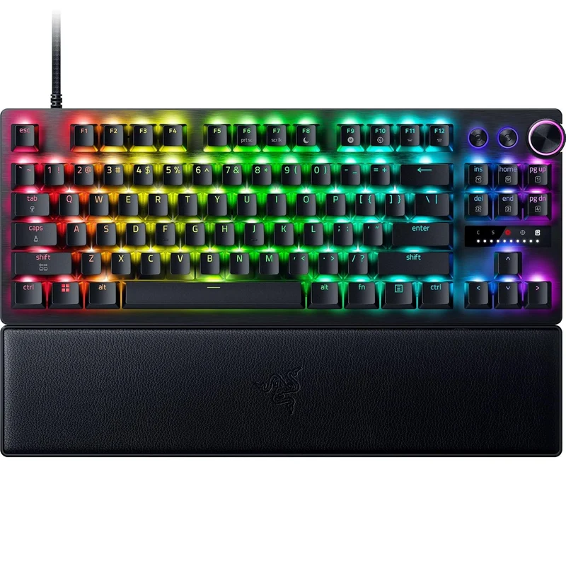 Razer Huntsman V3 Pro Tenkeyless 8KHz Analog Optical Esports Keyboard (Black)