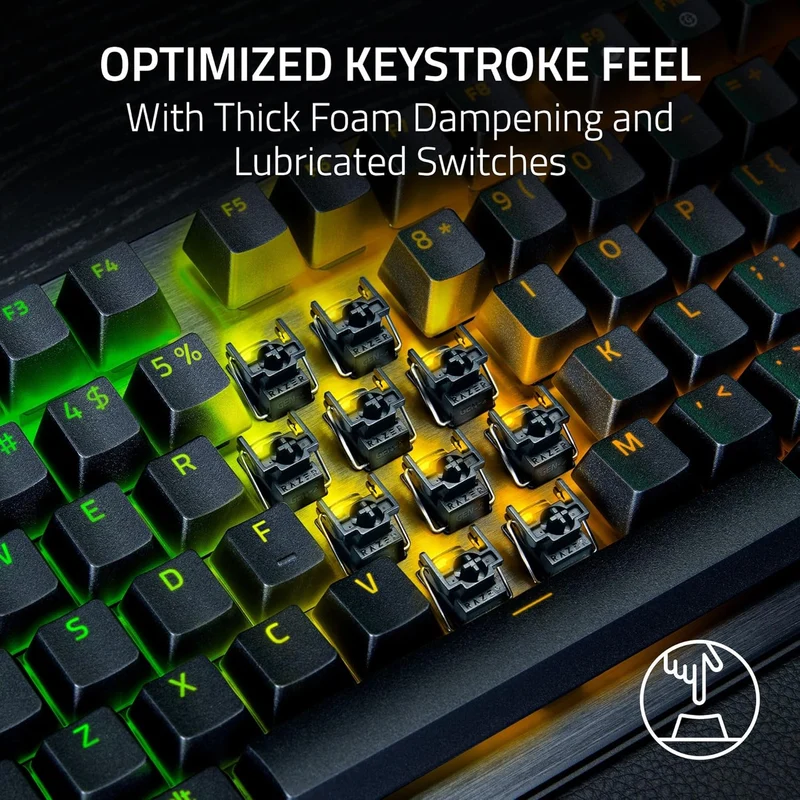 Razer Huntsman V3 Pro Tenkeyless 8KHz Analog Optical Esports Keyboard (Black)