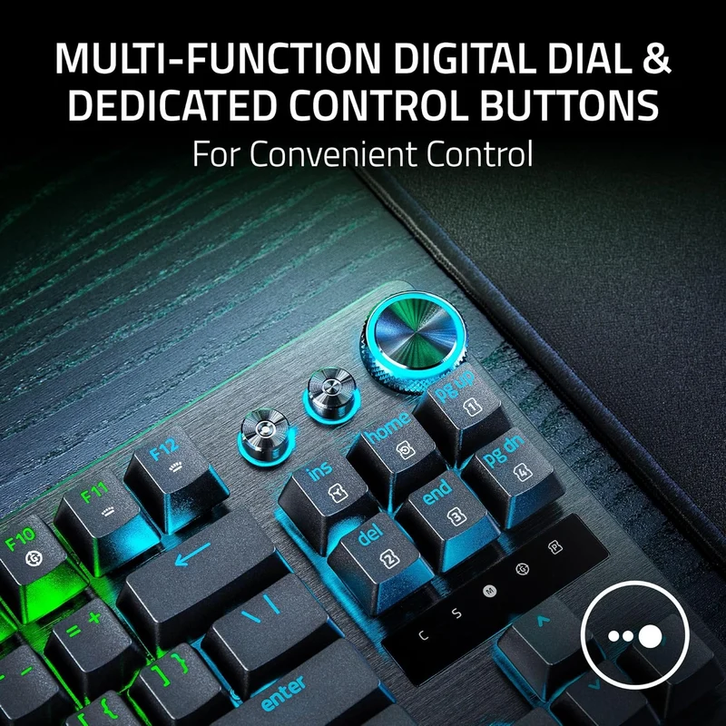 Razer Huntsman V3 Pro Tenkeyless 8KHz Analog Optical Esports Keyboard (Black)