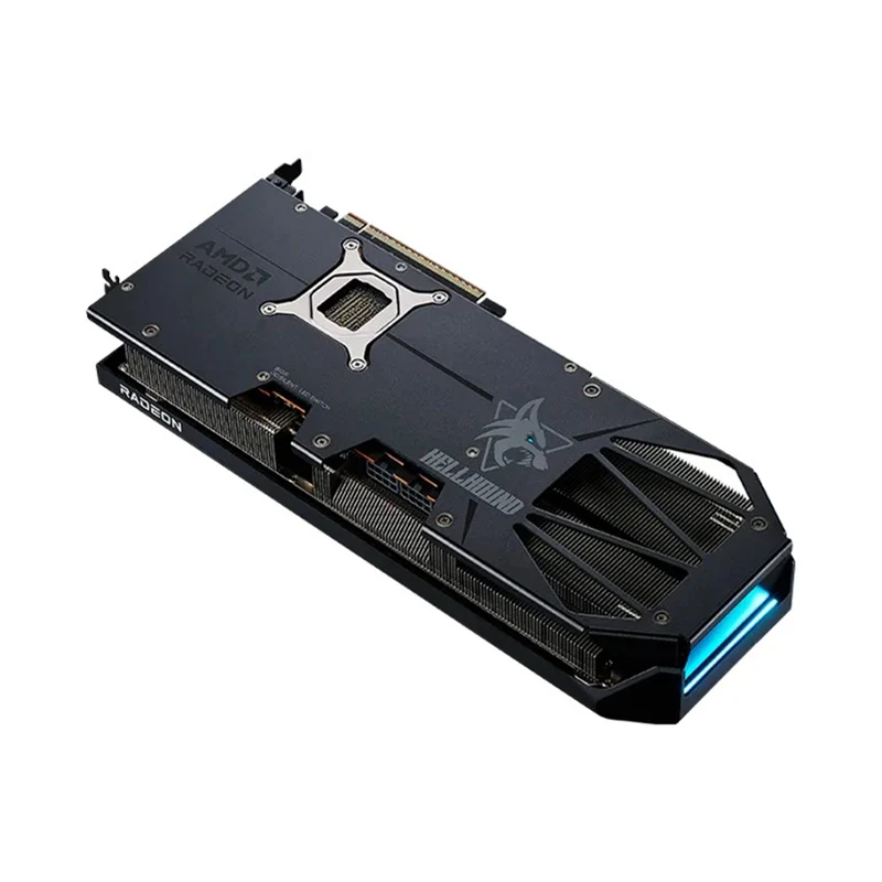 PowerColor Hellhound AMD Radeon RX 9070 XT 16GB GDDR6 Graphics Card (RX9070XT 16G-L/OC)