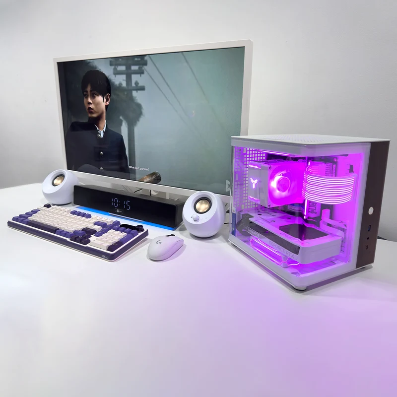 Elite Sigma TK-0 White Desktop Gaming PC | AMD Ryzen 7 7700 | 32GB RAM | 1TB SSD | RTX 5060 TI OC | Windows 11 Pro