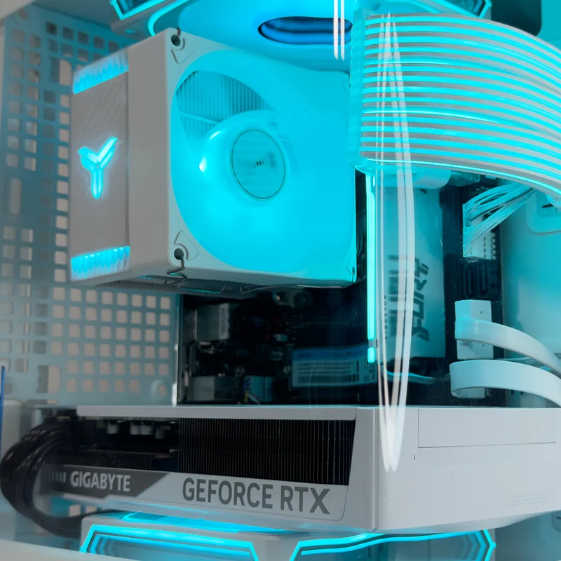 Elite Sigma TK-0 White Desktop Gaming PC | AMD Ryzen 7 7700 | 32GB RAM | 1TB SSD | RTX 5060 TI OC | Windows 11 Pro