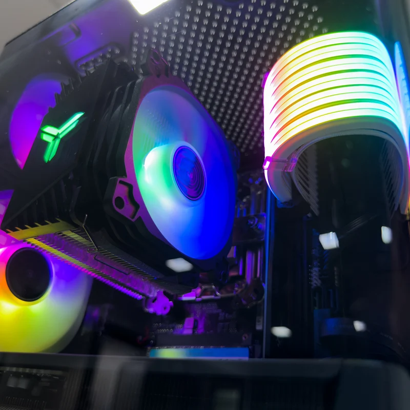 Elite Sigma TK-0 Black Desktop Gaming PC | AMD Ryzen 7 7700 | 32GB RAM | 1TB SSD | RTX 5060 TI OC | Windows 11 Pro
