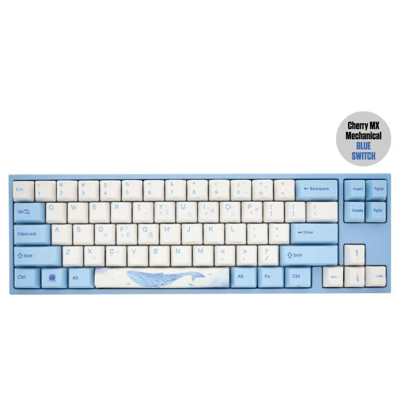 DUCKY MIYA PRO SEA MELODY MECHANICAL KEYBOARD (CHERRY MX BLUE) (MY68NC1N/WBPE7HV)