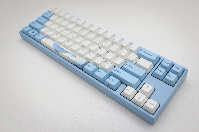 DUCKY MIYA PRO SEA MELODY MECHANICAL KEYBOARD (CHERRY MX BLUE) (MY68NC1N/WBPE7HV)