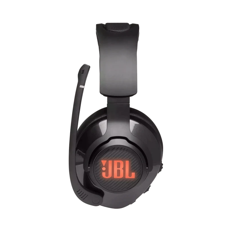 JBL Quantum 400 USB Over Ear Gaming Headset W/ Game Audio Chat Balance Dial (Black)