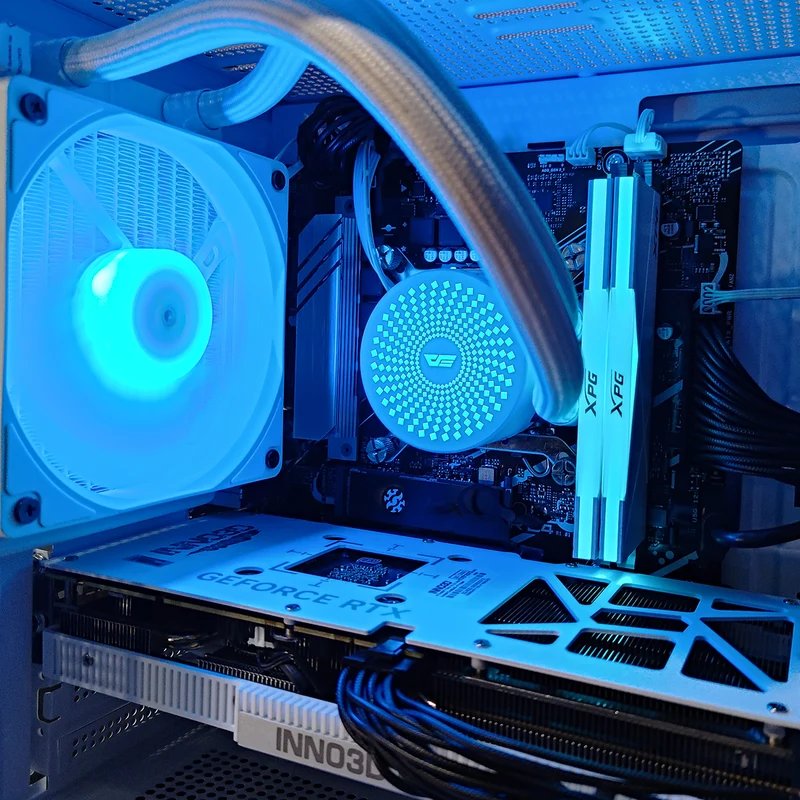 Sigma DB330M White Desktop Gaming PC | Intel i5 14400 | 16GB RAM | 1TB SSD | RTX 4060 Ti | Windows 11 Pro