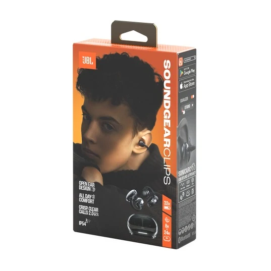 JBL Soundgear Clips True Wireless Open-Ear Headphones (Black, Blue, Copper, White, Purple)