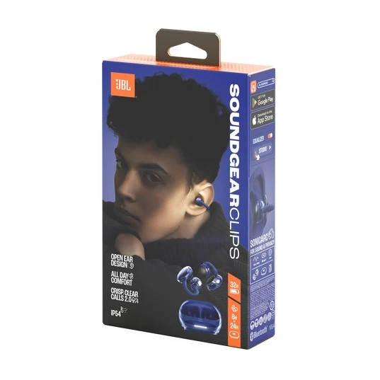 JBL Soundgear Clips True Wireless Open-Ear Headphones (Black, Blue, Copper, White, Purple)