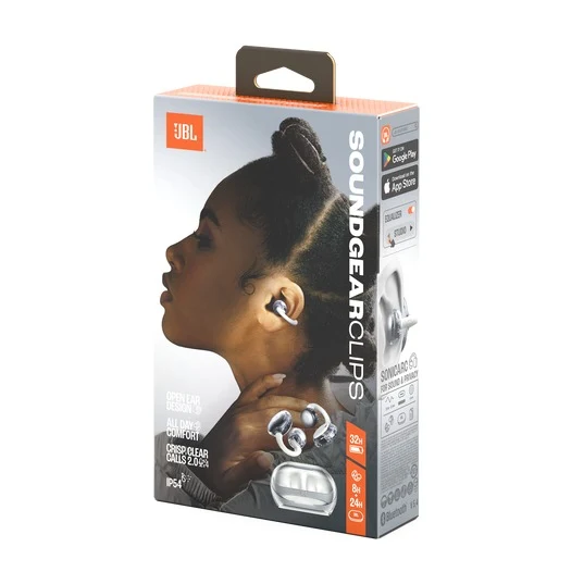 JBL Soundgear Clips True Wireless Open-Ear Headphones (Black, Blue, Copper, White, Purple)