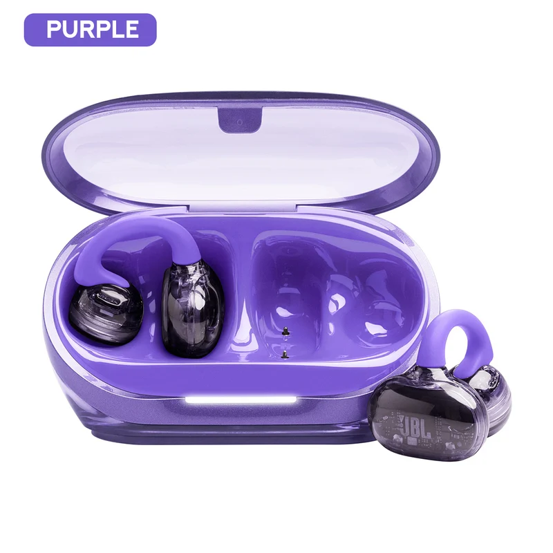 JBL Soundgear Clips True Wireless Open-Ear Headphones (Black, Blue, Copper, White, Purple)