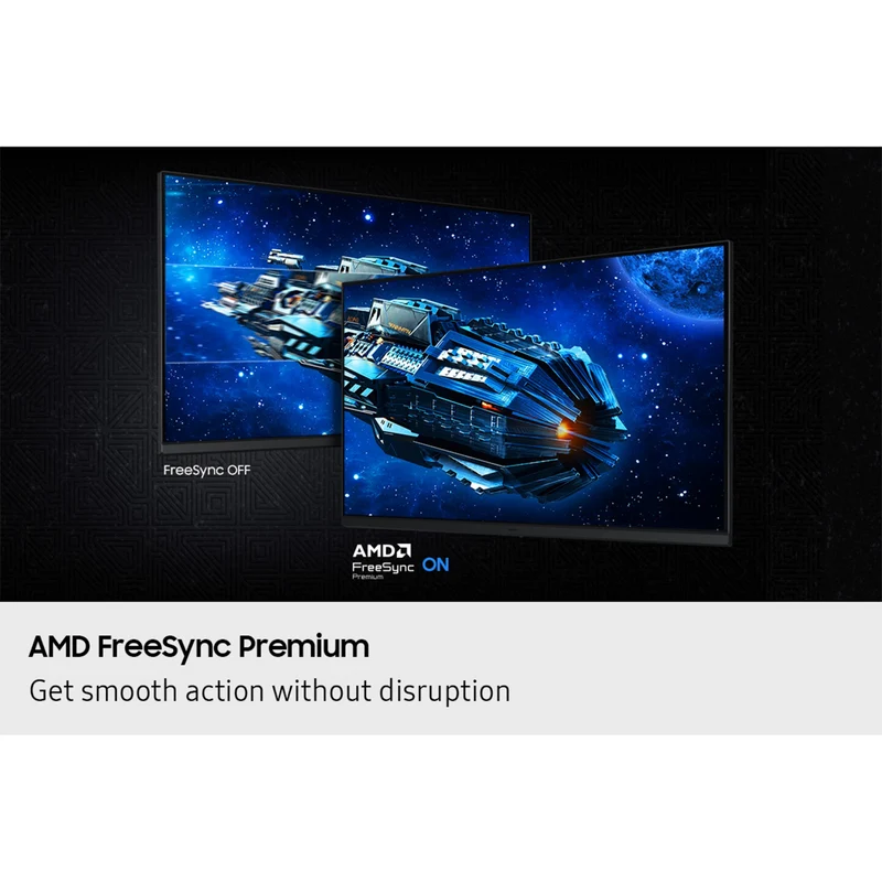 Samsung Odyssey G5 G53F LS27FG530EEXXP 27" QHD (2560x1440) 200Hz 1ms MPRT IPS Gaming Monitor with Tilt Adjustment (Black)