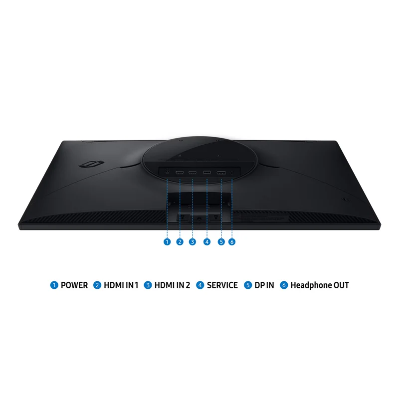 Samsung Odyssey G5 G53F LS27FG530EEXXP 27" QHD (2560x1440) 200Hz 1ms MPRT IPS Gaming Monitor with Tilt Adjustment (Black)