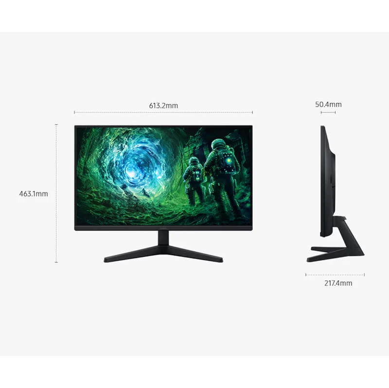 Samsung Odyssey G5 G53F LS27FG530EEXXP 27" QHD (2560x1440) 200Hz 1ms MPRT IPS Gaming Monitor with Tilt Adjustment (Black)