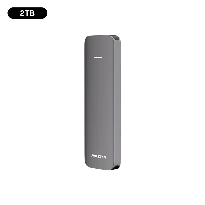 Hiksemi Elite USB 3.2 Gen2 x2 Up to 1050MB/s Read & 1030MB/s Write Type-C Portable SSD (Grey) (1TB, 2TB)