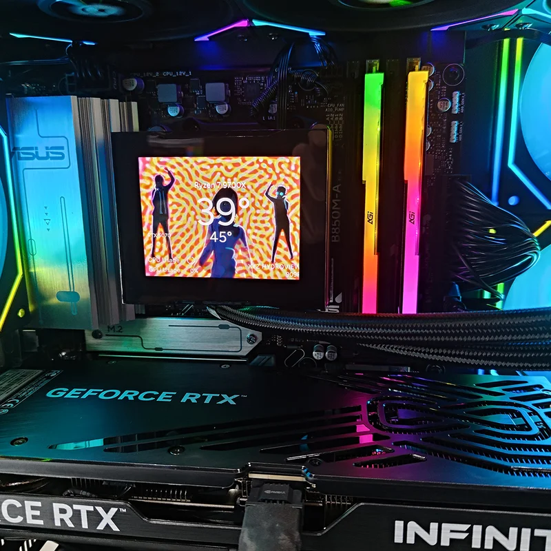 Sophos Neutron 2D Black Desktop Gaming PC | AMD Ryzen 7 9700X | 32GB RAM | 1TB SSD | RTX 5070 | Windows 11 Pro