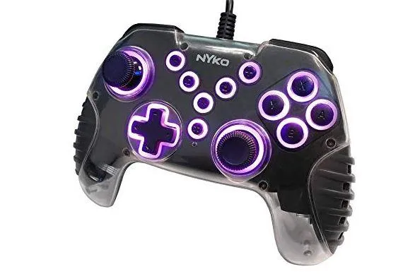 Nyko NSW Air Glow LED Fan-Cooled Wired Controller W/ Force Feedback Function Multicolor