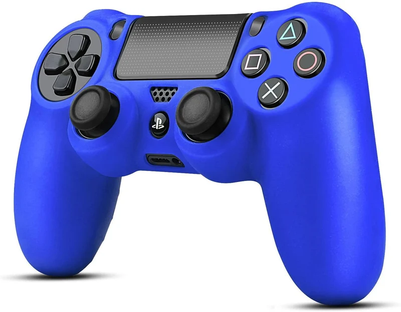 DOBE PS4 SILICON CASE FOR PS4 CONTROLLER BLUE WTP4-1738