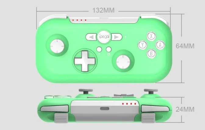 IPEGA WIRELESS MINI CONTROLLER FOR N-SWITCH/ANDROID DEVICES/WINDOWS PC/P3 GREEN (PG-SW021D)
