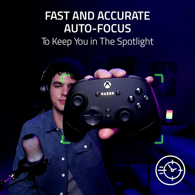 Razer Kiyo V2 X 1440p 60 FPS Webcam for Creators (Black, White, Quartz)