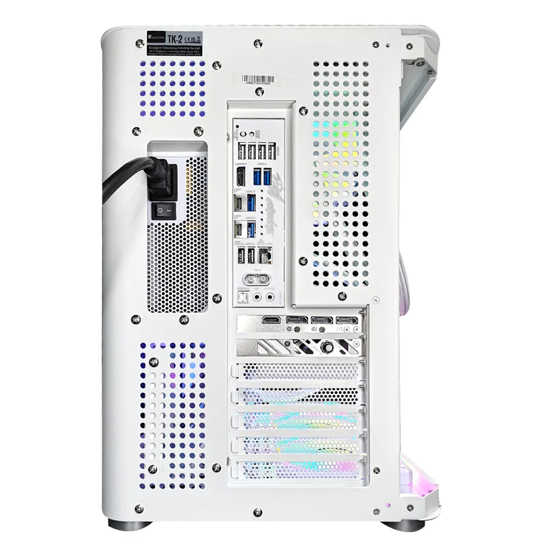 Optima TK-2 White Desktop Gaming PC | AMD 7 9700 X | 32GB RAM | 1TB SSD | RTX 5070 Ti OC | Windows 11 Pro