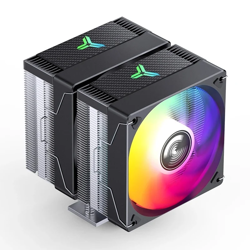 Jonsbo CR-3000E ARGB 120MM Dual-Fan / Dual-Tower CPU Cooler (Black)