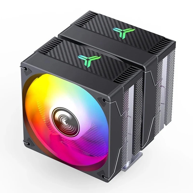 Jonsbo CR-3000E ARGB 120MM Dual-Fan / Dual-Tower CPU Cooler (Black)