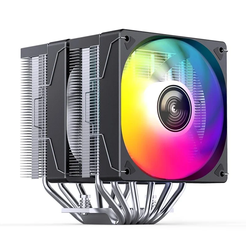 Jonsbo CR-3000E ARGB 120MM Dual-Fan / Dual-Tower CPU Cooler (Black)
