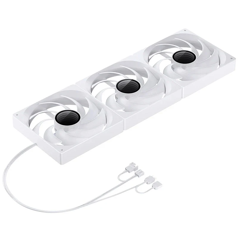 Jonsbo ZW-140W ARGB 3 in 1 Integrated Conjoined Fan (White)