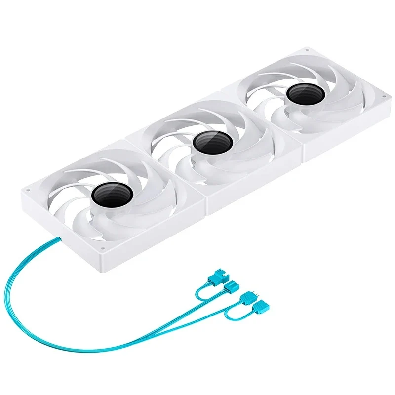 Jonsbo ZW-140W ARGB 3 in 1 Integrated Conjoined Fan (White)