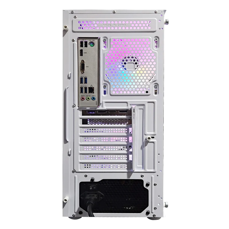 Alpha Vesta White Gaming PC RYZEN 5 5500 | 16GB RAM | 512GB SSD | RTX 4060 | Windows 11 Pro