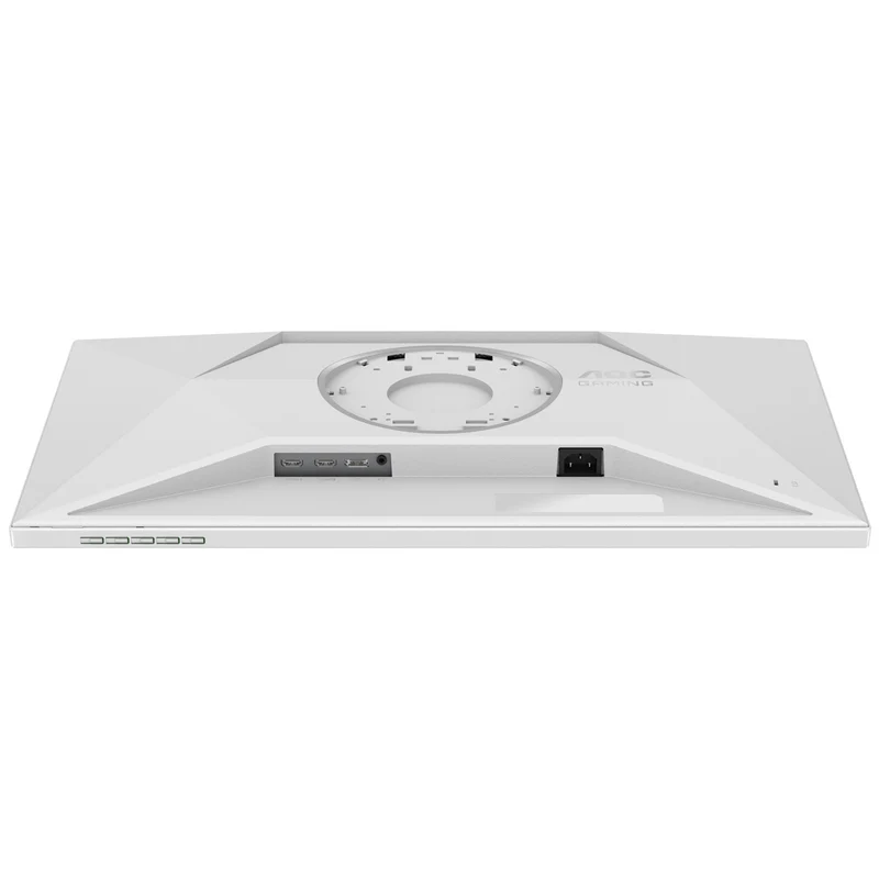 AOC Q27G4SL/WS/69 27" QHD (2560x1440) 320Hz 0.3ms MPRT/1ms GTG Fats IPS Circular Polarized Gaming Monitor with Tilt, Height, Swivel & Pivot Adjustment (White/Silver)