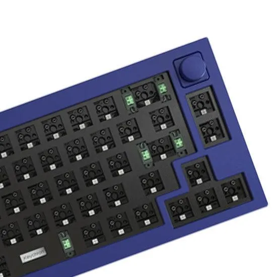 Keychron Q2 QMK Custom Mechanical Barebone Knob Keyboard (Navy Blue) (Q2B3)