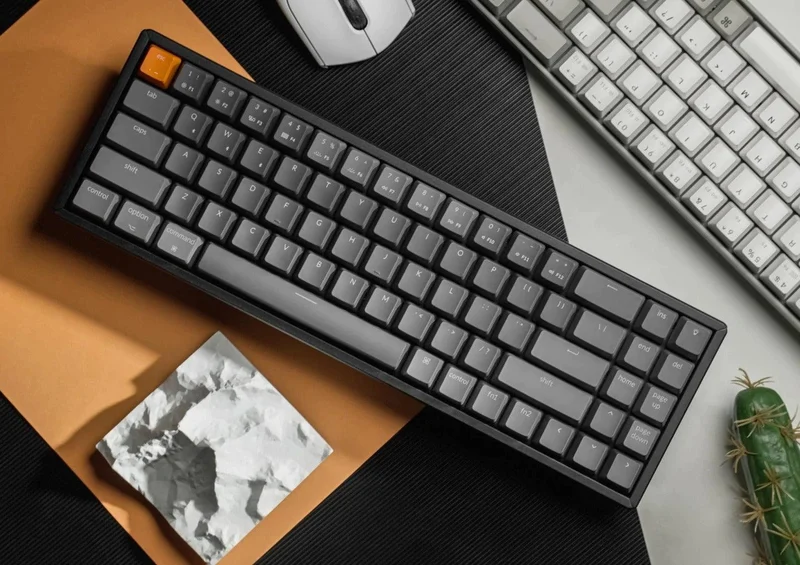 Keychron K14 RGB Backlight Aluminum Hot-Swappable Wireless Mechanical Keyboard (Blue Switch) (K14J2)