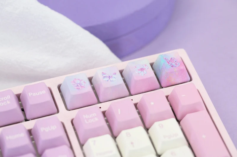 Varmilo VEM108 Dreams On Board Mechanical Keyboard (Varmilo EC Rose V2) (A36A030B0A3A01A028)