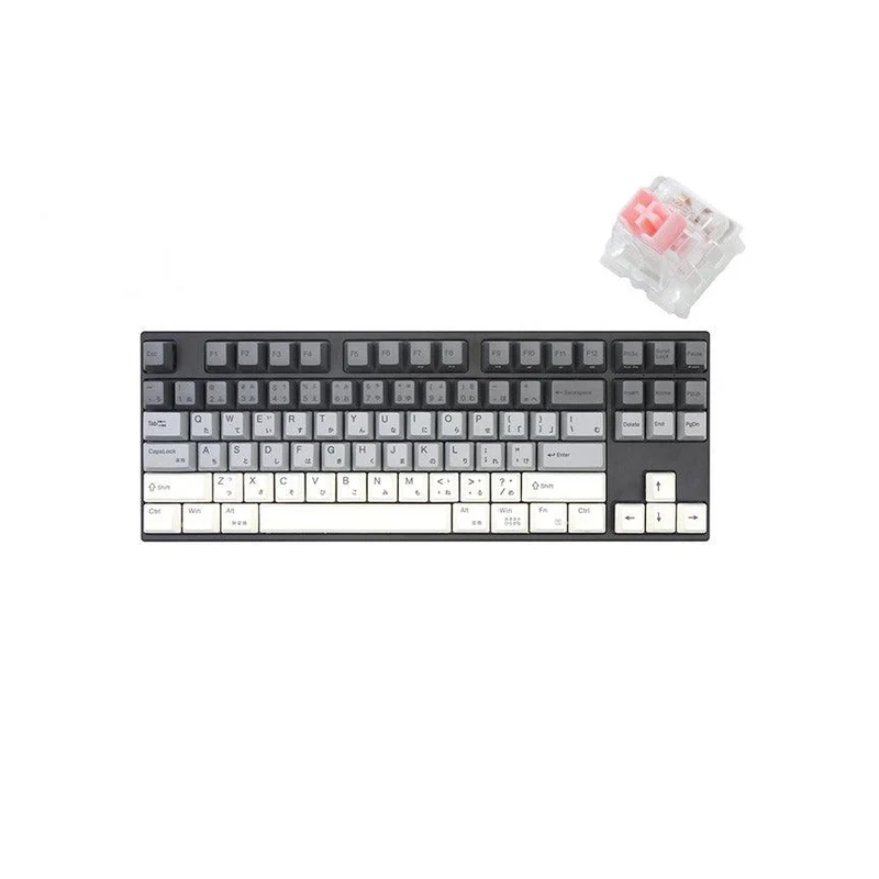 Varmilo VEM87 Yakumo Mechanical Keyboard (Varmilo EC sakura V2) (A33A007A9A3A04A008)