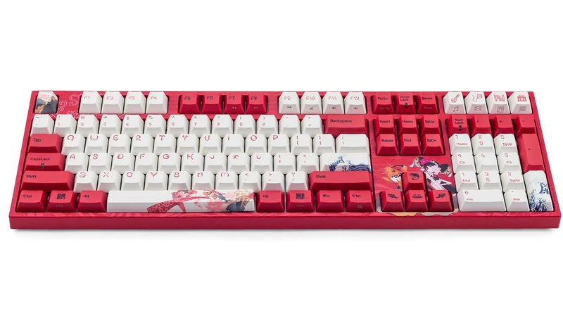 Varmilo VEM108 Koi Mechanical Keyboard (Varmilo EC Rose V2) (A36A039B0A3A01A034)